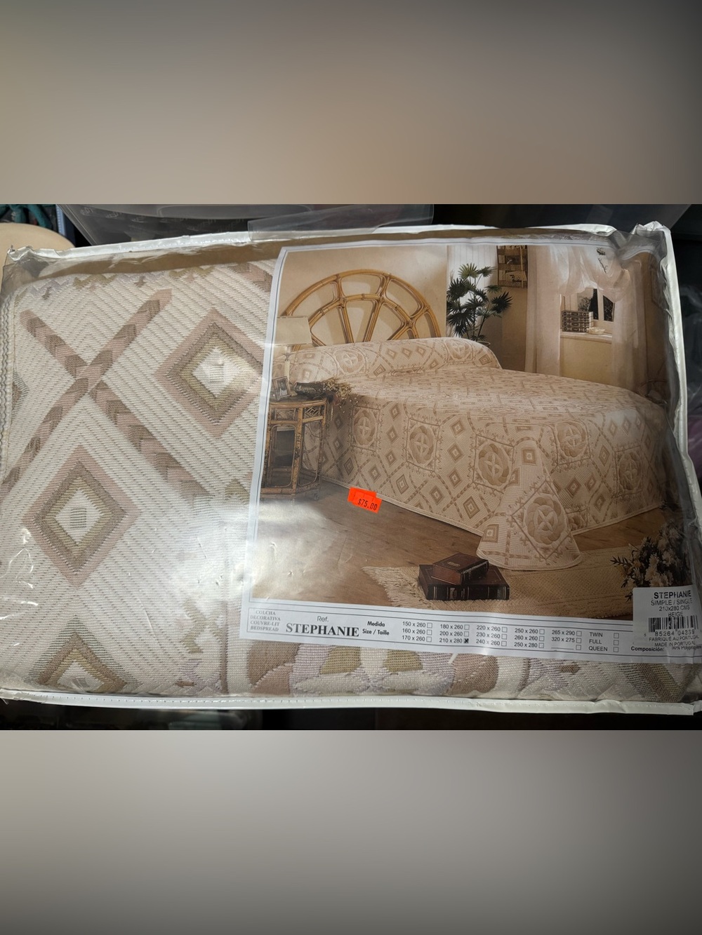 Bedspread STEPHANIE 210 x 280 New